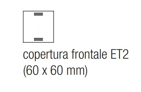 EKINEX EK-T1Q-MA-ET2 Plastic screen-printed ET2 multisensor cover