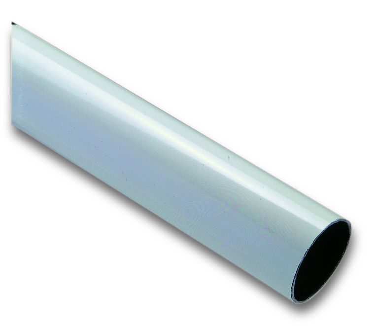 NICE WA7 White painted tubular aluminum rod Ø 90x6250 mm