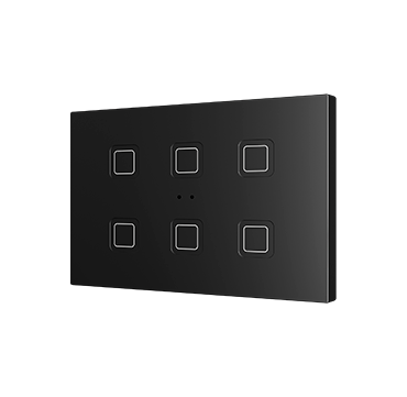 ZENNIO ZVITRXL6A RGB XL 6 key. PC-ABS capacitive button - 6