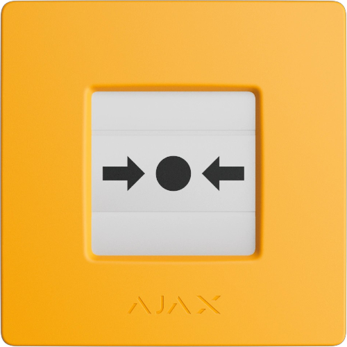 AJAX 87651 Manual Call Point (Yellow) (8EU) ASP yellow