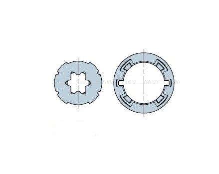 NICE 766.20.00 Ogiva 52x2 Benthin wheel + crown 