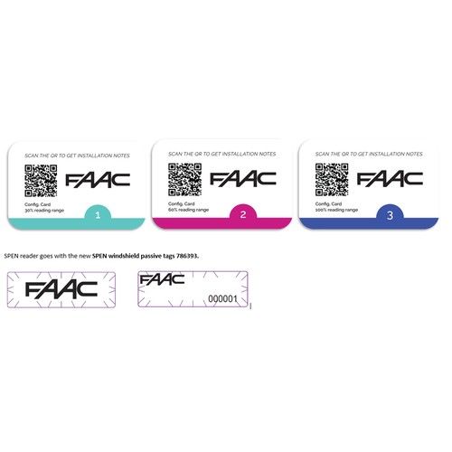 FAAC 103192 CARD CONFIGUR.DISTANZA LETTURA SPEN