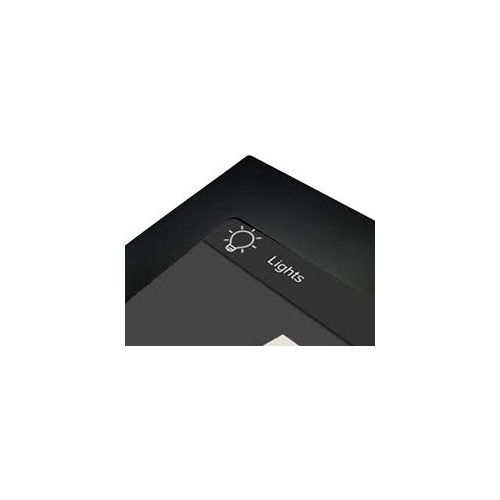 THINKNX PICCOLOF_B_AL Cornice NERA in alluminio anodizzato per Piccolo