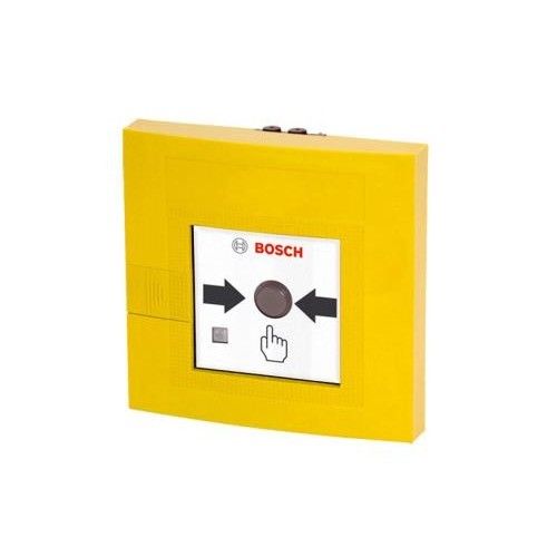 BOSCH-INCENDIO FMC-210-DM-G-Y Pulsante d'allarme manuale LSN/LSNi a doppia azion