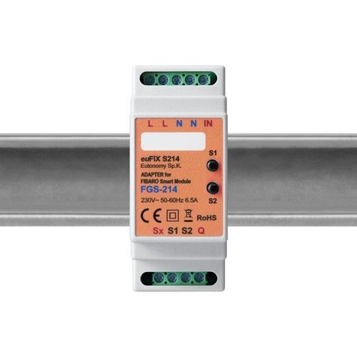 NICE S214 Adapter DIN for FIBARO