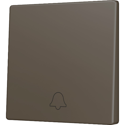 ZENNIO ZS55CSOFT11DM ZS55. Cover for Simple KNX Soft push button - Mocha