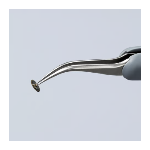 KNIPEX 92 31 10 ESD Pinzetta di gomma ESD acciaio inox