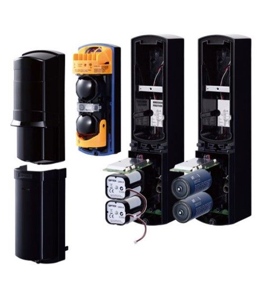 OX100TNR SL-100TNR Double-Beam Infrared Barrier, Range 30m. Single channel, low power consumption.