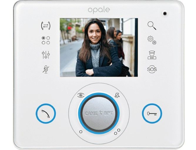 CAME 62100270 OPALE WHITE SPEAKERPHONE