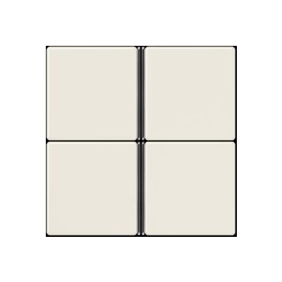 JUNG A404TSA Key cover for sensor 4 channels - mod. A500- white