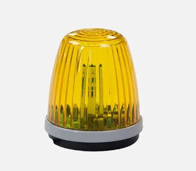 DOMOTIME FSHALPHA Flashing light with 24-230 V LED turret with mounting bracket and 433 MHz antenna