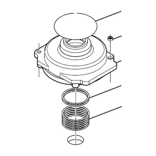 ROGER SPARE PARTS RS588 3-METER LED HOLLOW COVER PROFILE FOR BARRIER RODS