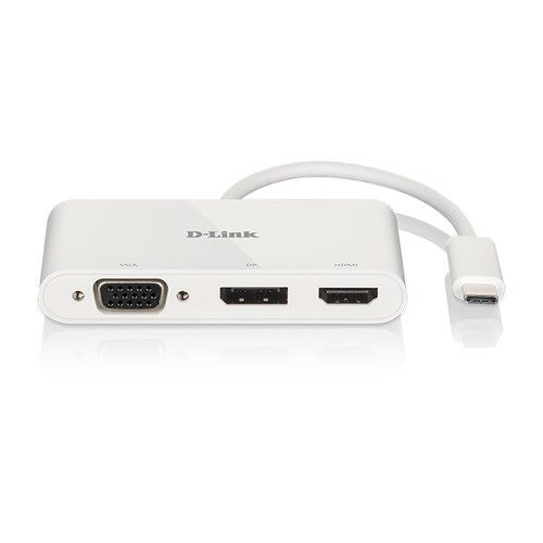 D-LINK DUB-V310 3-IN-1 USB-C TO HDMI/VGA