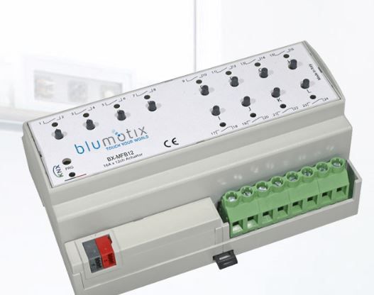 BLUMOTIX BX-MFB12 6/12-channel (16A) Multifunction Actuator