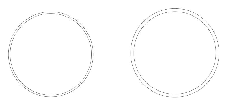 NICE 1013.40.00 Round 98x2- 101.6x3.6 mm with M8 threaded holes wheel
