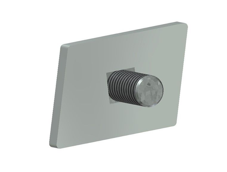 SOMMER 235201 Paro mounting plate M8x15