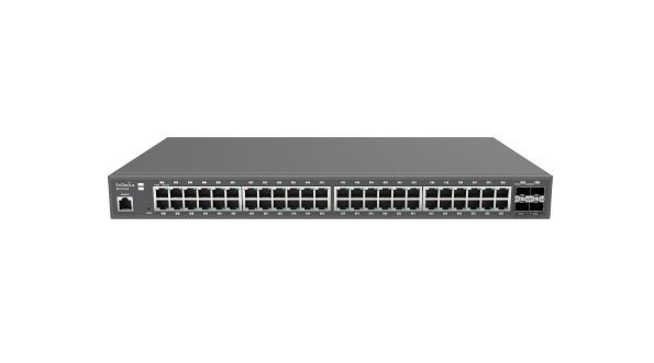 ENGENIUS ECS1552 Cloud Managed Switch 48-port GbE 4xSFP+ L2+ 19"