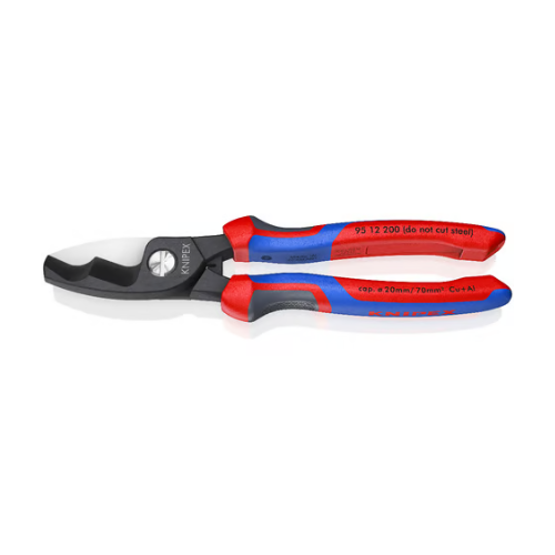KNIPEX 95 12 200 Cesoia per cavi con doppio tagliente