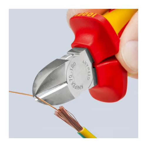 KNIPEX 70 06 180 T Tronchese laterale per meccanica TT