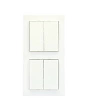 LINGG-JANKE "87866 / 87866SEC" TA8F55TH-BCU-SEC KNX Secure flush mount push button