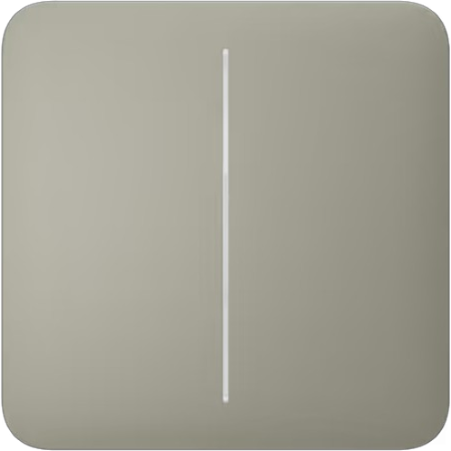 AJAX 52185 CenterButton (2-gang) [55] ASP olive