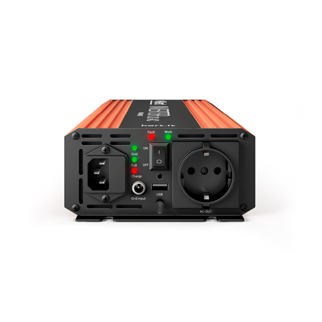 KERT KSTA1000HS12C Dc-ac In 12Vdc 1000W Pure Sine Wave Inverter with Battery Charger