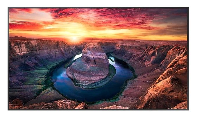 HANWHA LH50QMBEBGCXEN 4K UHD 50 inch LED Monitor