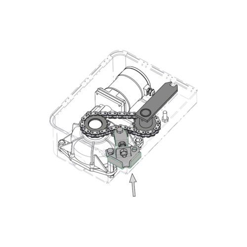 TAU P-700KIT360 KIT FOR OPENING DOORS UP TO 360 degrees. FOR SPEAKERS