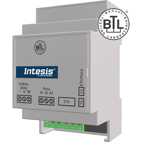 INTESIS INBACRTR0320000 BACnet MS/TP to BACnet IP router - 32 devices