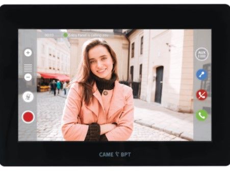 CAME 840CH-0070 XTS 7IP BK WiFi-IP hands-free video intercom