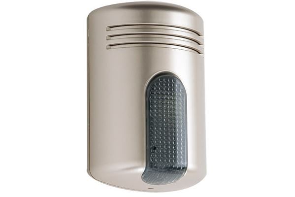 VENITEM 23.28.52 MINI DOGE AL self-powered high sound siren with flashing champagne-fumè LED