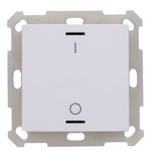MDT BE-TAL55W102.B1 Bilancere Taster Light 55 1T, bianco b. ,ser.on/of
