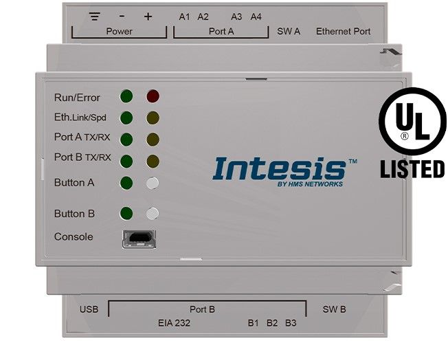 INTESIS INKNXSAM008O000 Sistemi Samsung NASA VRF con interfaccia KNX - 8 unità