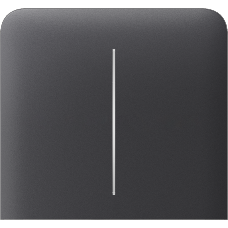 AJAX 83445 CenterButton (2-gang) vertical [55] ASP graphite