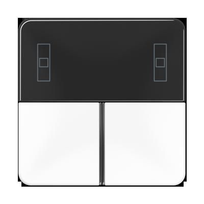 JUNG CD4093TSAWW Set di pulsanti completo per controller ambientale KNX compatto 4093KRMTSD- mod. CD500- bianco alpino