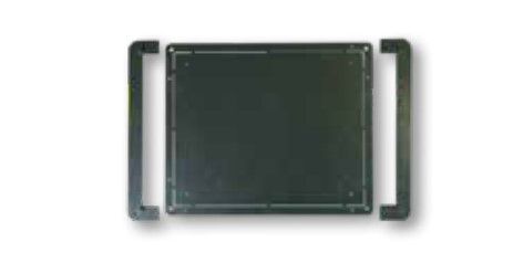 DIVUS MH15A on wall mount box- steel plate- black varnished- 