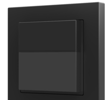 ZENNIO ZPDW0V2A W0 wall detector, black