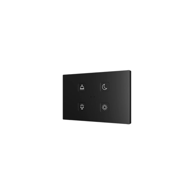 ZENNIO ZVITXLX4 TECLA XL backlit 4-key capacitive touch switch, custom