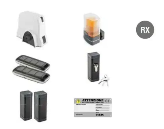 K544/BFS Automation Kit For Sliding Gates Gibidi Kit Sl544