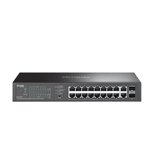 TP LINK ES220GP OMADA 20PORT 16PORT POE+