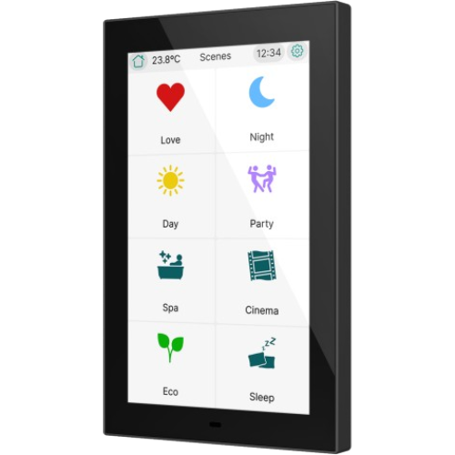 ZENNIO ZVICX50A CX50. 5-inch capacitive touch panel - Anthracit