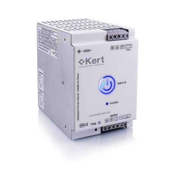KERT KAL1212DIN 12Vdc 12A. 144W industrial power supply