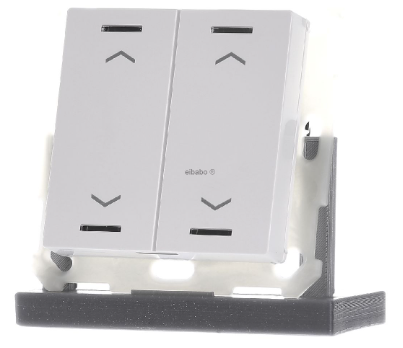 MDT BE-TAL5502.A1 KNX Button Light 55, 2 volte, RGBW, bianco puro lucido, cieco BE-TAL5502.A1