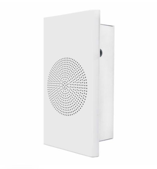 PASO C45/12V-EN Diffusore anti-vandalo da incasso in metallo, 12 W, EN 54-24