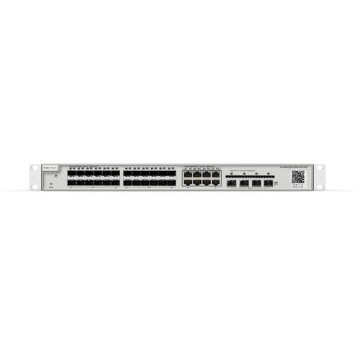 RUIJIE RGNBS520024SFP/8GT4XS 24-Port SFP L2+ Managed Switch, 24 SFP Slots, 8 Gi