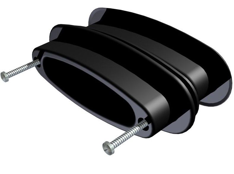 SOMMER 25407.1 Maniglia per portone nero