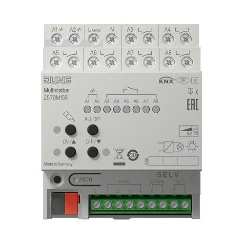 JUNG 2570M1SR KNX Multistation compatto
