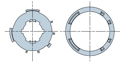 NICE 952.34.00 ZF54, DP53 wheel + crown