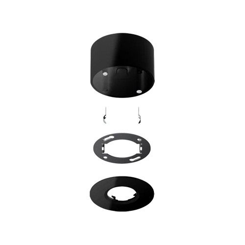 JUNG PMM-AP-SET-SW Set per montaggio sporgente per rivelatore di pres