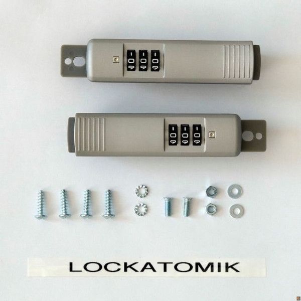 GT LINE LOCKATOMIK 2 lucchetti a combinazione per ATOMIK CASES -